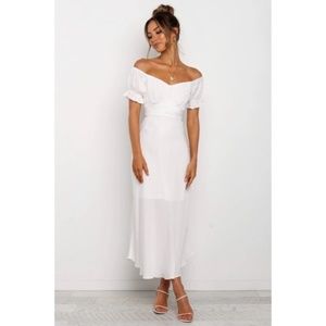Petal & Pup White Dress